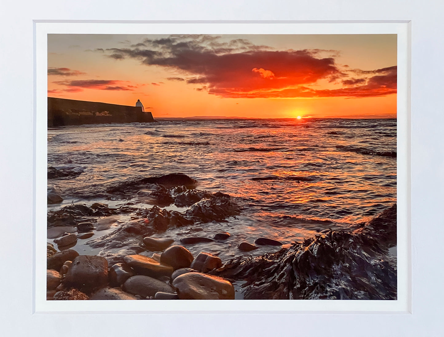 Burghead Harbour - Landscape Print - Moray Jewel
