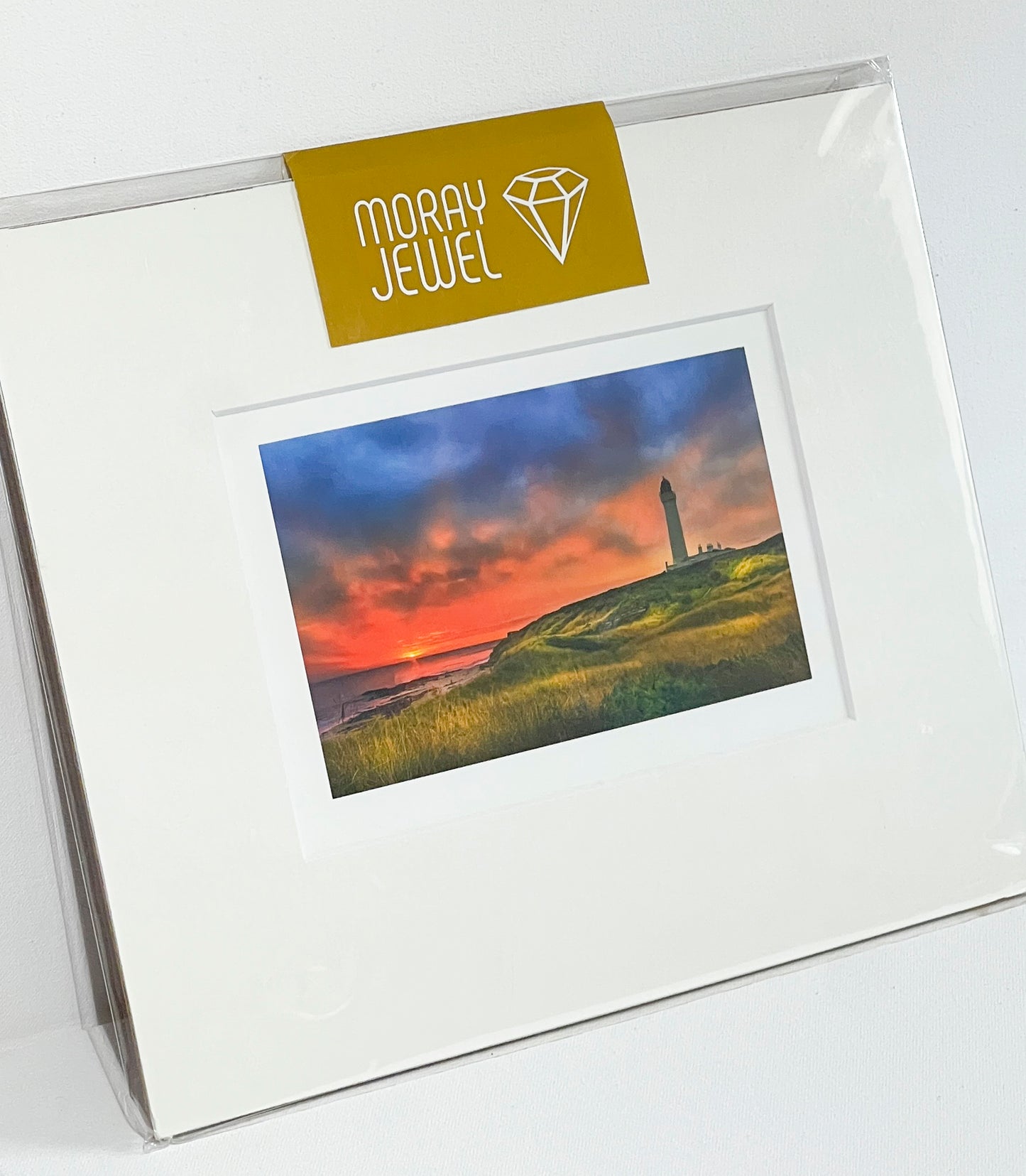 Covesea Lighthouse Sunrise - Premium Scottish Prints Ready to Frame