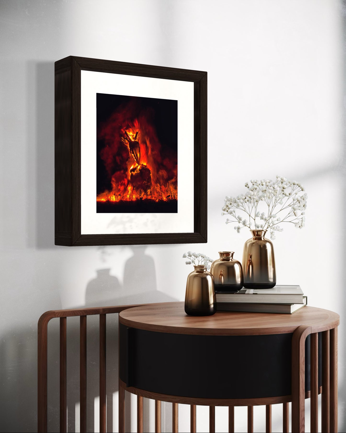 The Broch's Clavie New Year - Premium Scottish Prints Ready to Frame