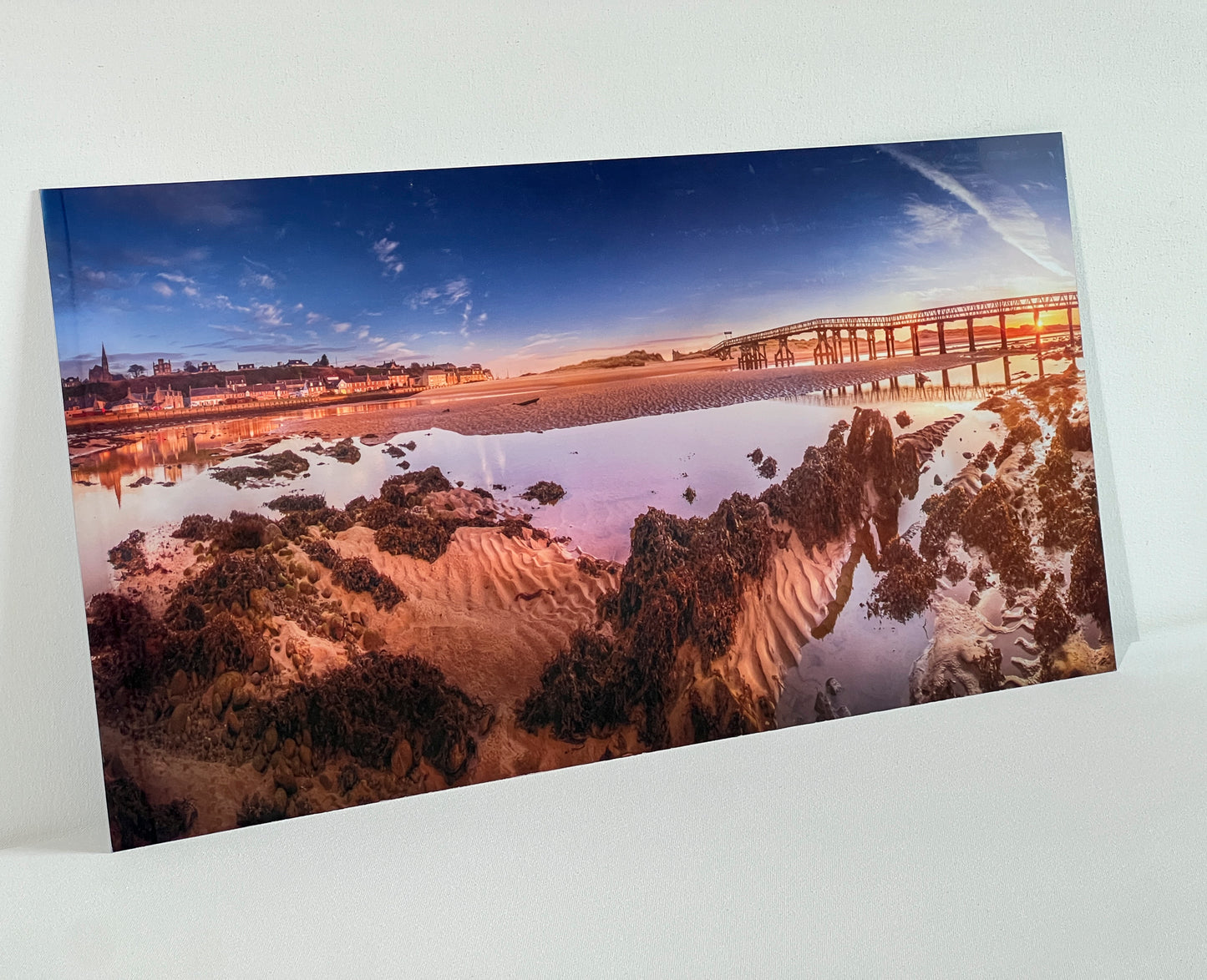 Lossiemouth Landscape Metal Print - Vibrant Aluminum Wall Art - Ready to Hang Home Decor