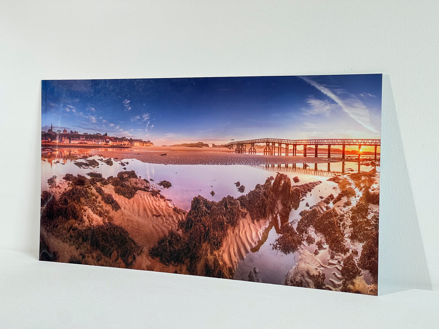 Lossiemouth Landscape Metal Print - Vibrant Aluminum Wall Art - Ready to Hang Home Decor