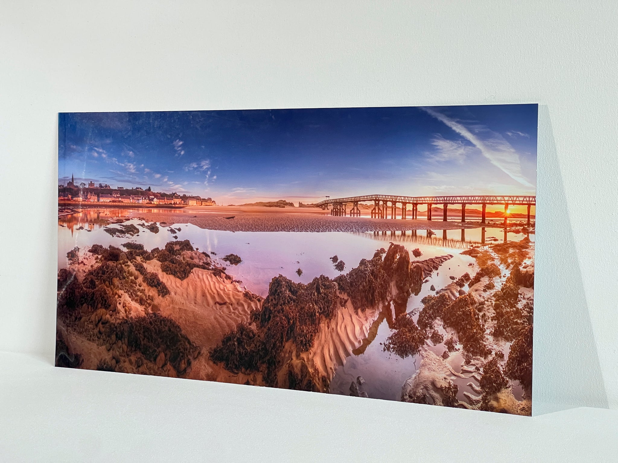 Lossiemouth Landscape Metal Print - Vibrant Aluminum Wall Art - Ready to Hang Home Decor