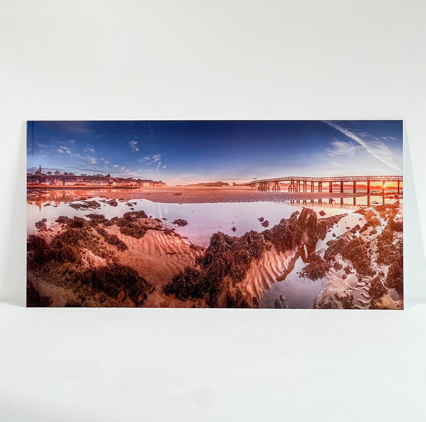 Lossiemouth Landscape Metal Print - Vibrant Aluminum Wall Art - Ready to Hang Home Decor