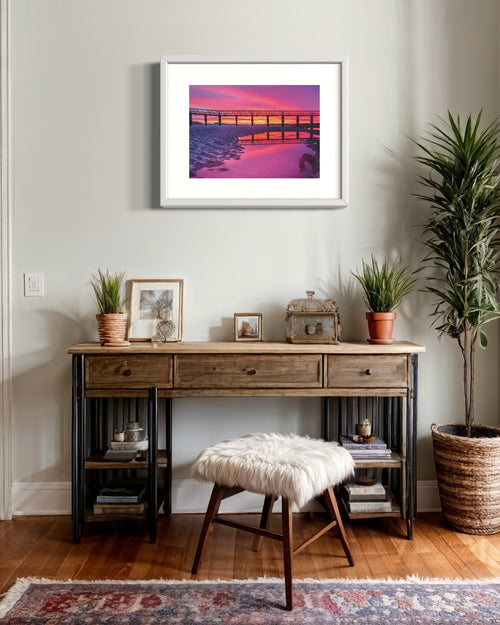 Briggie Sunrise Scottish Landscape Photography - Premium Quality Mounted Print Ready for Framing
