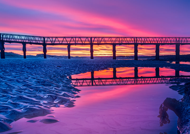 Briggie Sunrise Scottish Landscape Photography - Premium Quality Mounted Print Ready for Framing