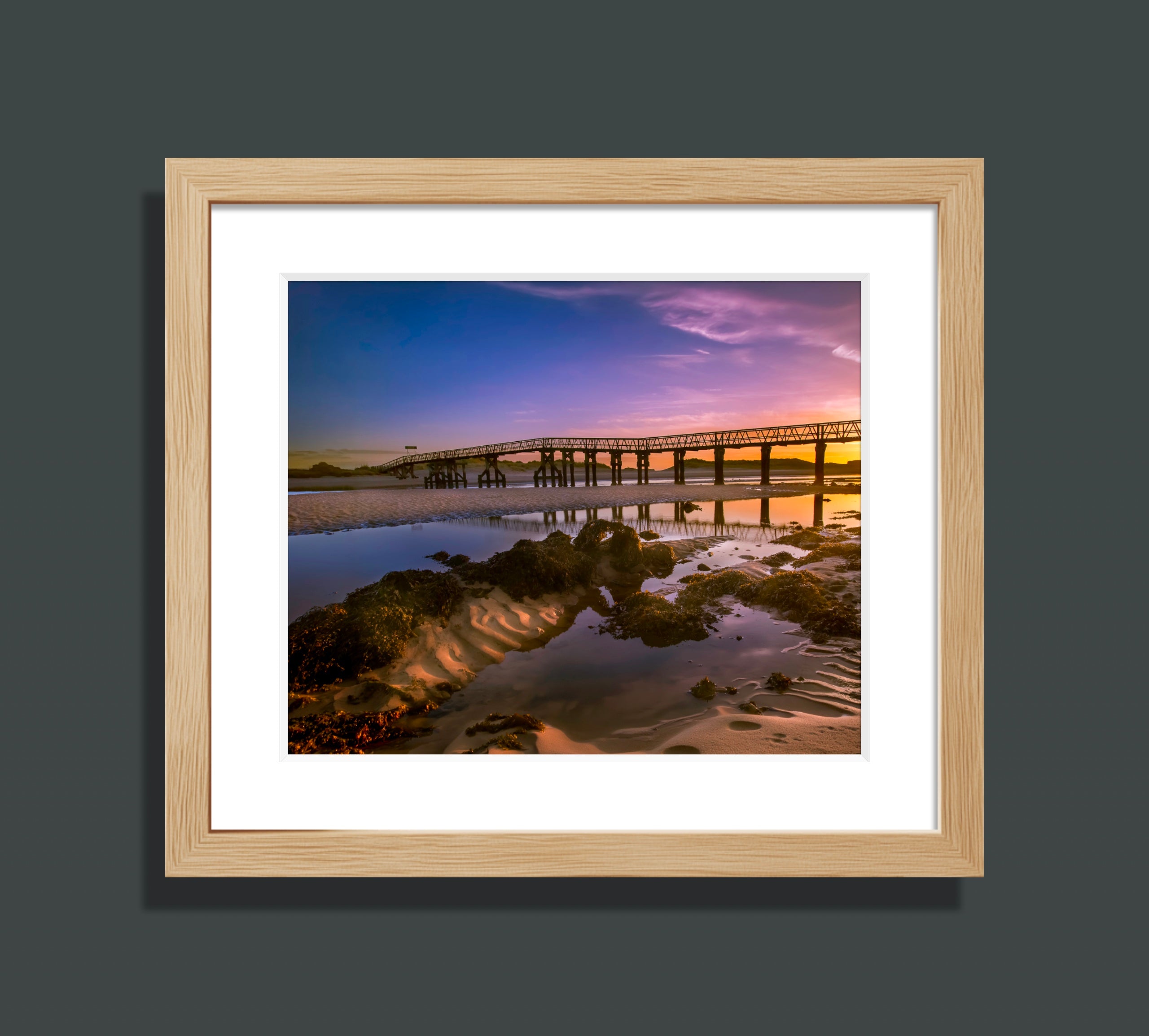 Ol' Briggie Sunrise — Fine Art Print, 8"x10" Mount
